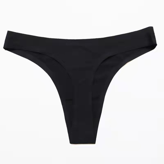 Tanga sin costuras de seda de hielo T001