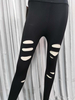 Pantalones de yoga con agujeros especiales YK205-1