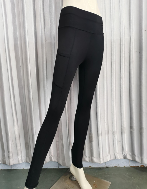 Pantalones de yoga con bolsillos YK205-2