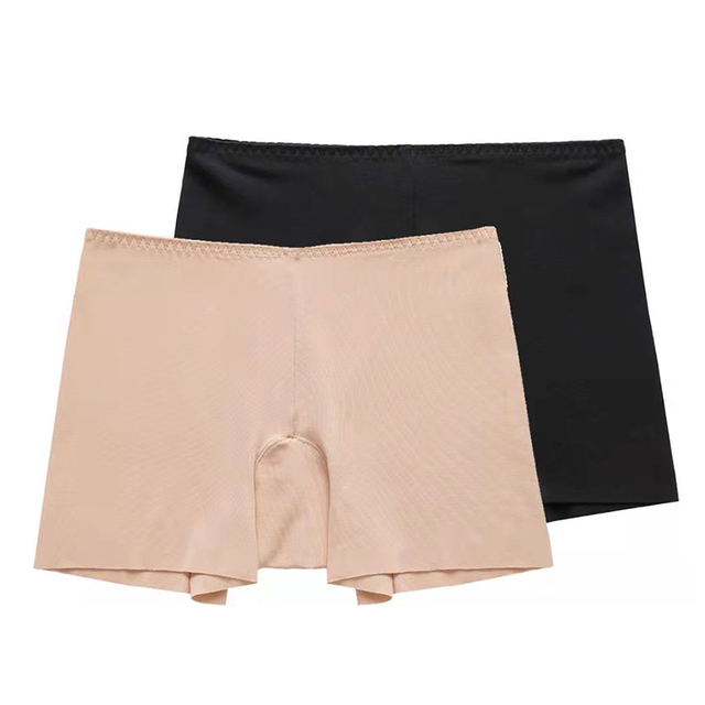Boxers de mujer modales de corte libre de cintura media W001