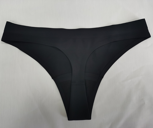 Tanga absorbente de época reutilizable de tela reciclada